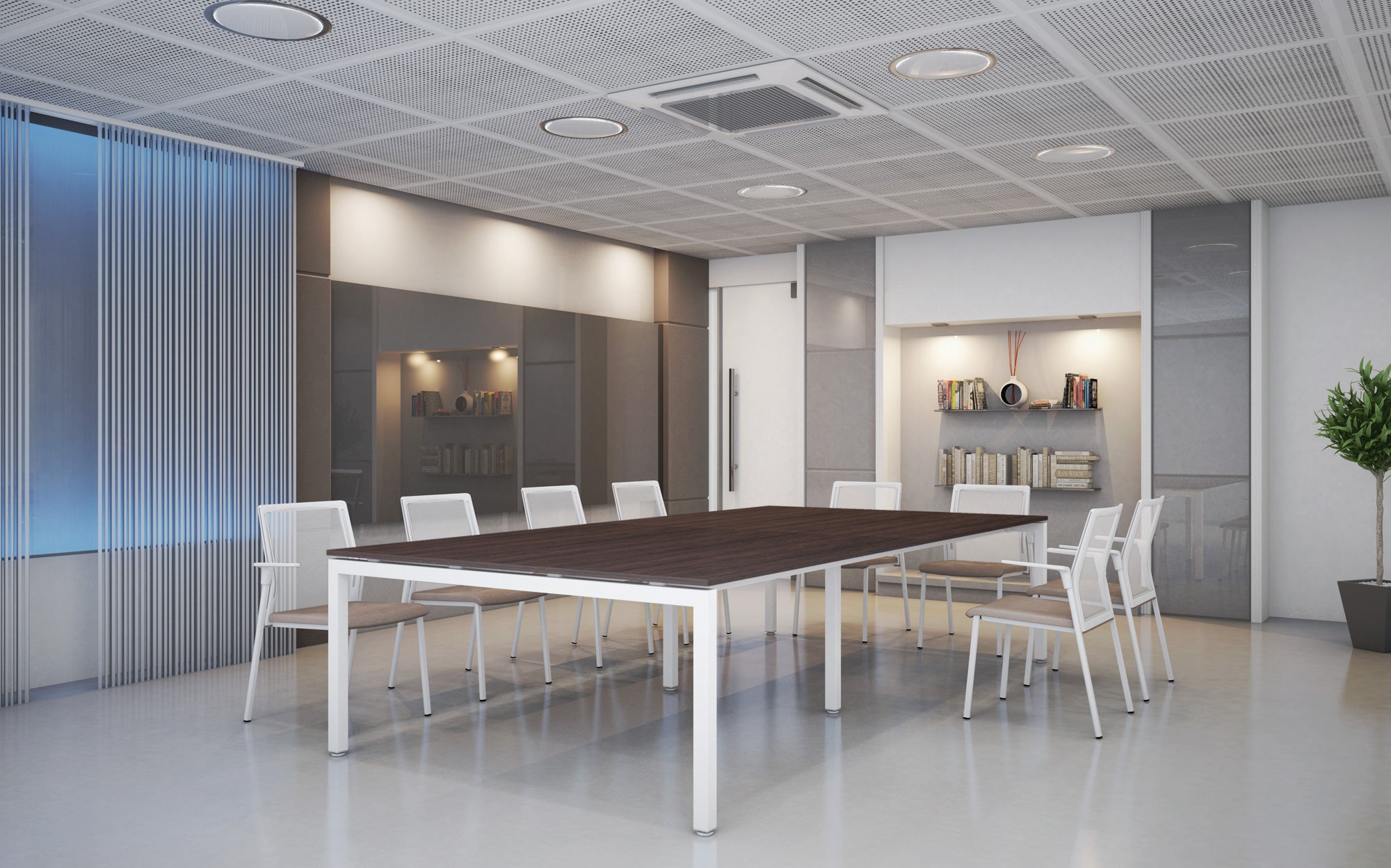 Mesa de Escritório F25 Forma 5