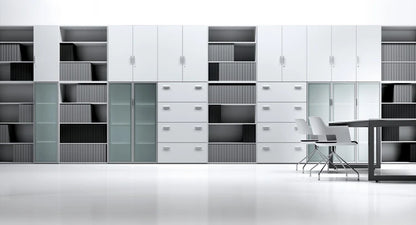 Melamine Wood Storage Cabinets