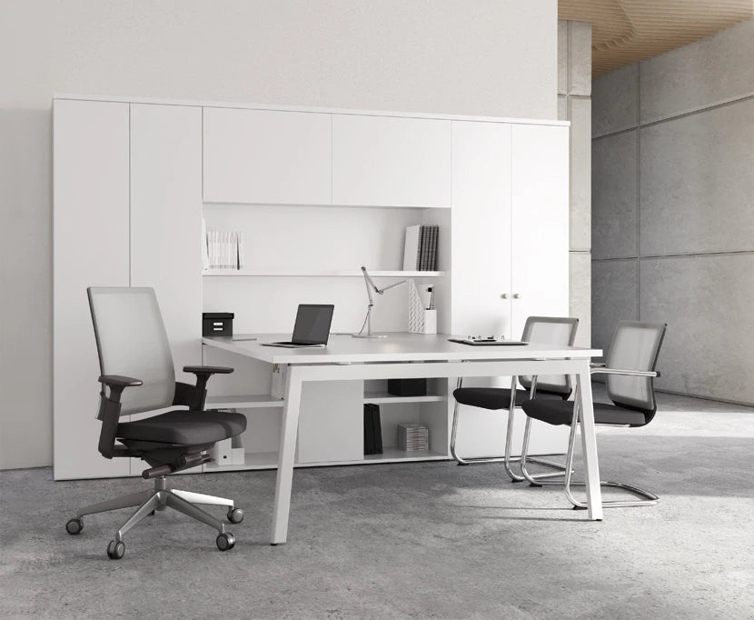 Secretária de Escritório Semi Executive Desks