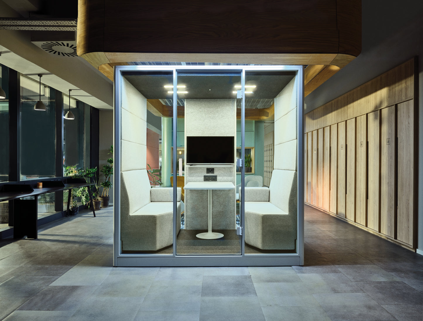 Large Quiet Acoustic Booth