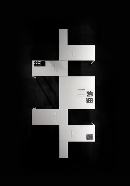 Mesa de Escritório F25 Forma 5